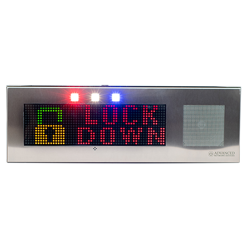 Large IP LED Display Lockdown