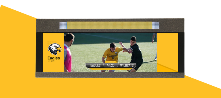 Large HD featuring High School: Eagles, soccer match